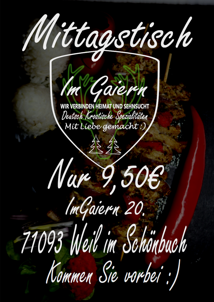 Mittagstisch